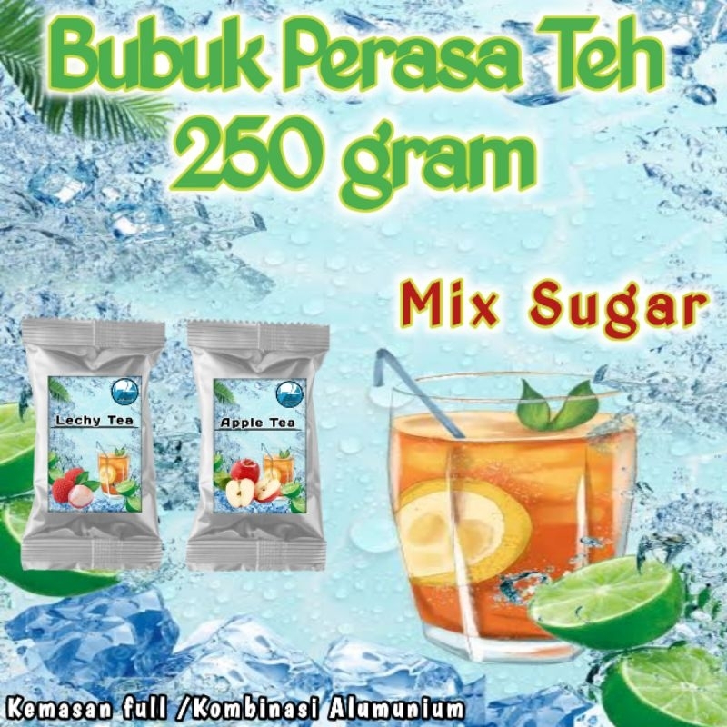 

Bubuk Minuman Perasa Teh 250gr Serbuk Perasa Khusus Teh Kemasan 250 gram