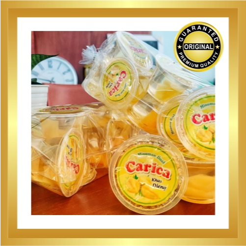 

Carica Khas Dieng Nagih Enak Gula Asli 100% - Manisan Carica Dieng 125ml