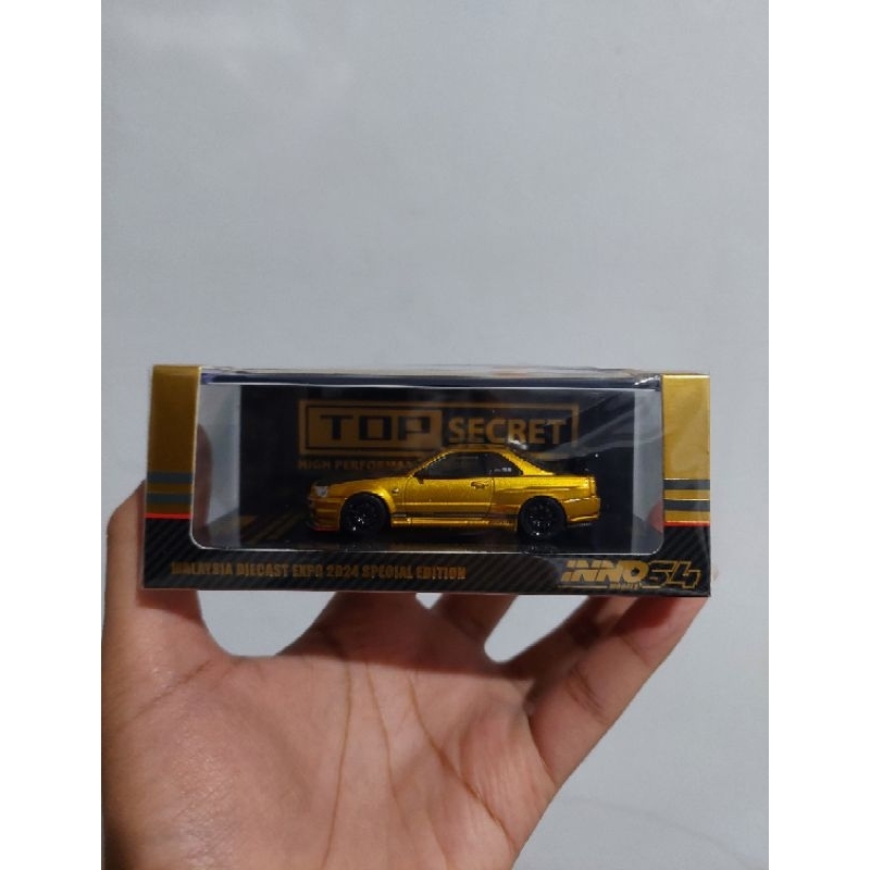 inno64 r34 top secret malaysia diecast expo