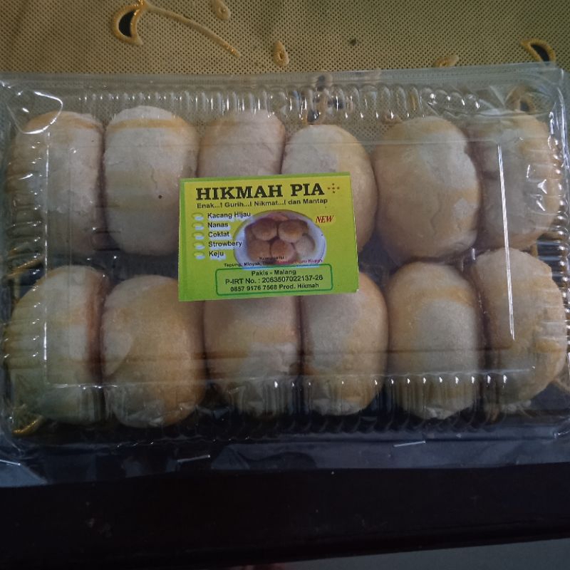 

PIA KERING RASA KACANG HIJAU | KEMASAN MIKA | ISI 12 | ENAK, GURIH, HALAL | YUK ORDER SEKARANG SEBELUM KEHABISAN