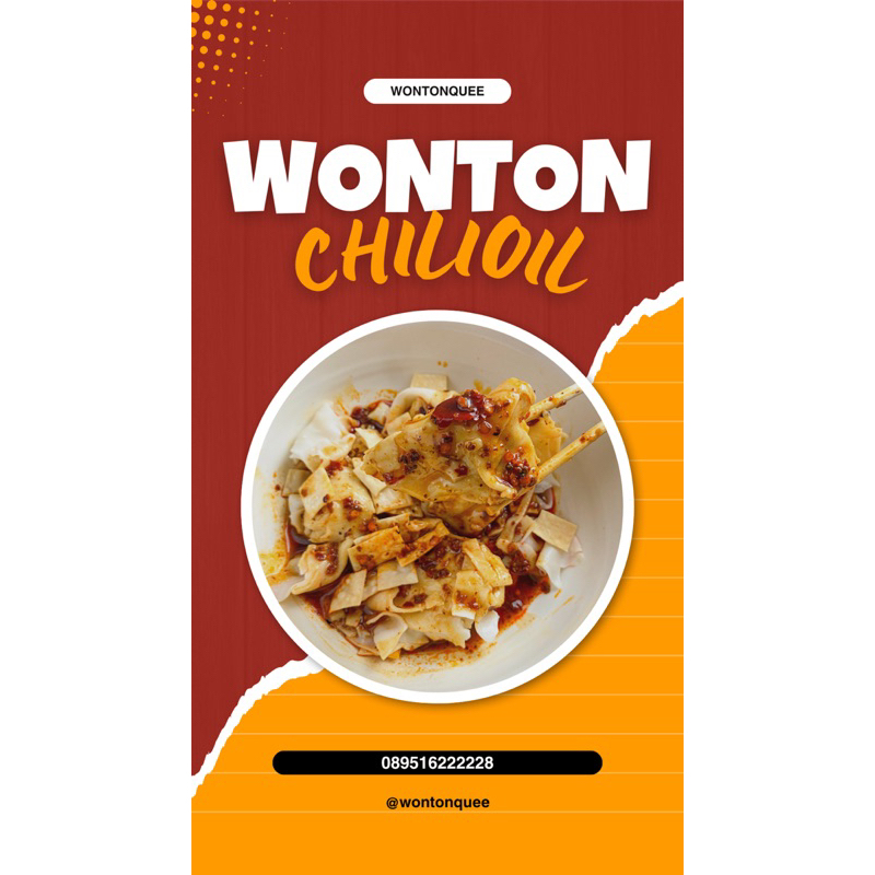 

Wonton Chili Recipe pangsit pedas