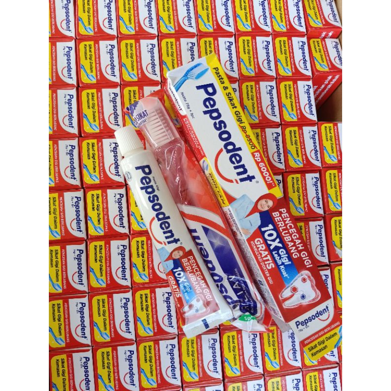 Pepsodent gratis sikat gigi