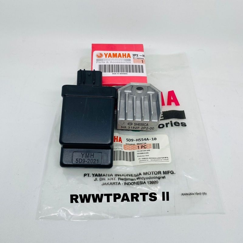 KIPROK REGULATOR+CDI PENGAPIAN YAMAHA VEGA ZR, JUPITER Z ROBOT MIO NEW SMILE SPORTY, VEGA ZR OLD NEW