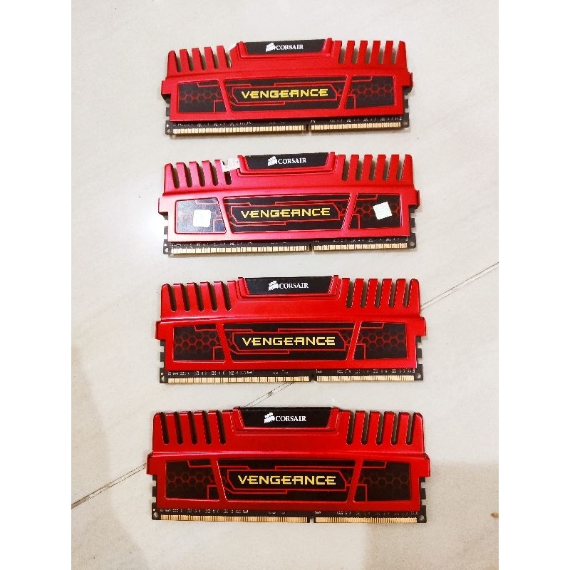 RAM CORSAIR VENGEANCE DDR3.32GB. 8GB X 4