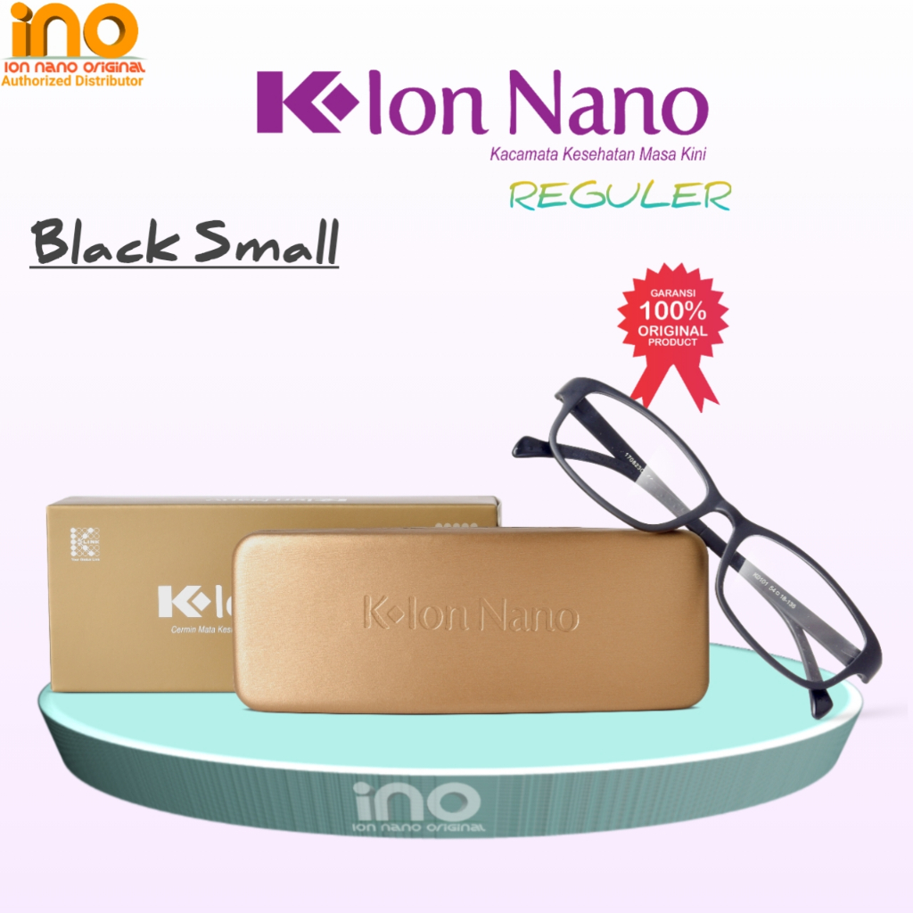 K Ion Nano Original Reguler Kacamata Kesehatan Terapi Mata Plus Minus