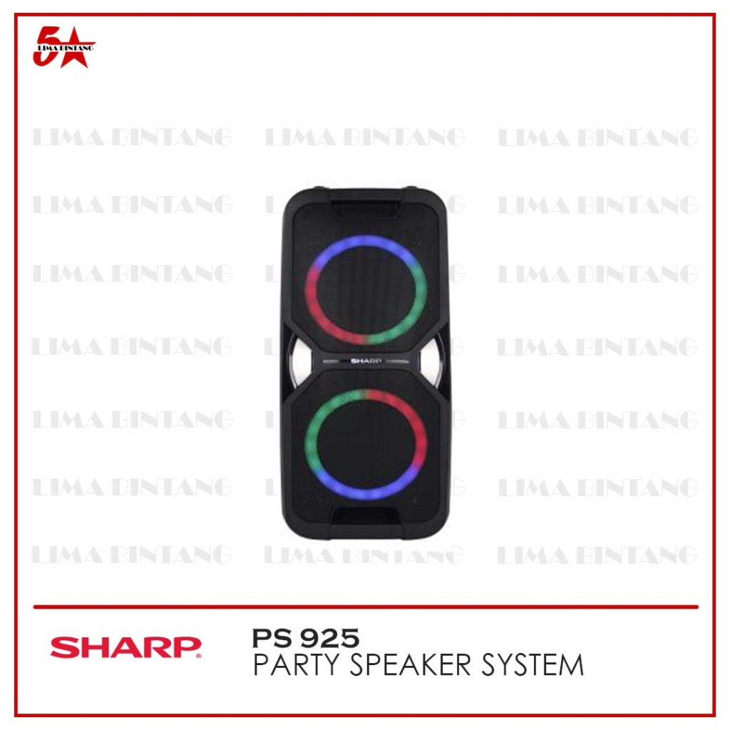SHARP PARTY SPEAKER SYSTEM 8 INCH PS 925 / PS-925