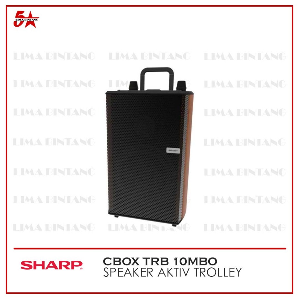 SHARP SPEAKER ACTIVE TROLLEY SERIES CBOX TRB-10MBO / CBOX TRB10MBO