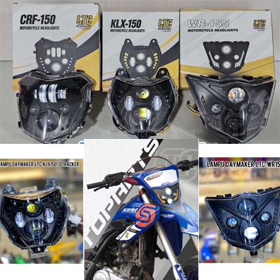 Lampu Daymaker KLX CRF WR Pnp Lengkap