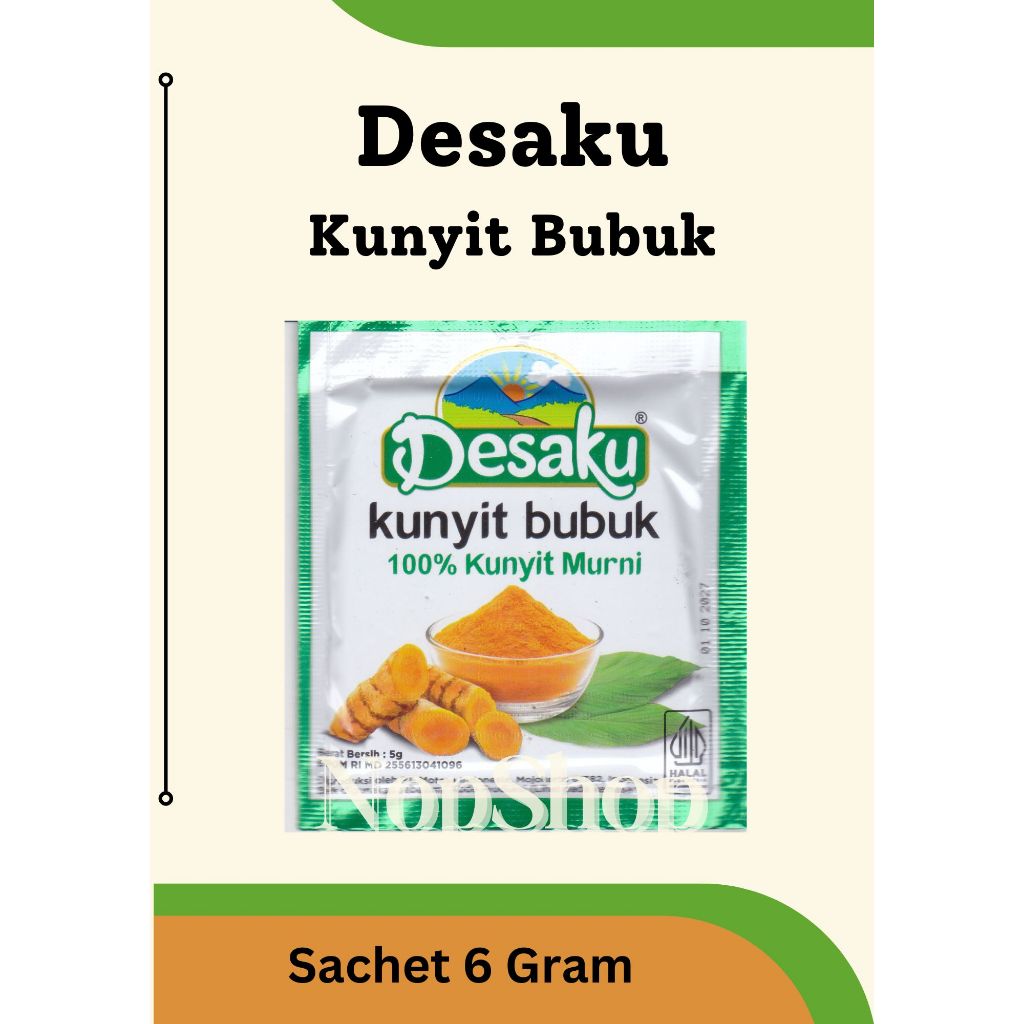 

Desaku Kunyit bubuk 6Gram