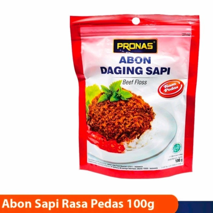 

Pronas Abon Daging Sapi Rasa Pedas 100gr