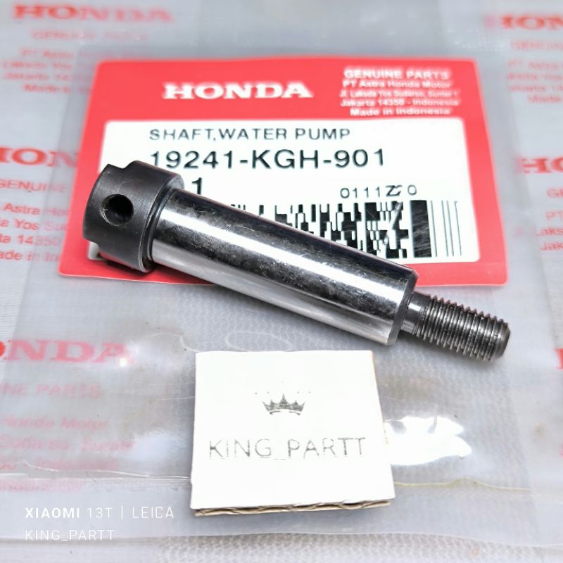 As shaft Impeler Water pump CB 150 R, CB150R  facelift, CBR 150 ,Sonic kode K56 original part