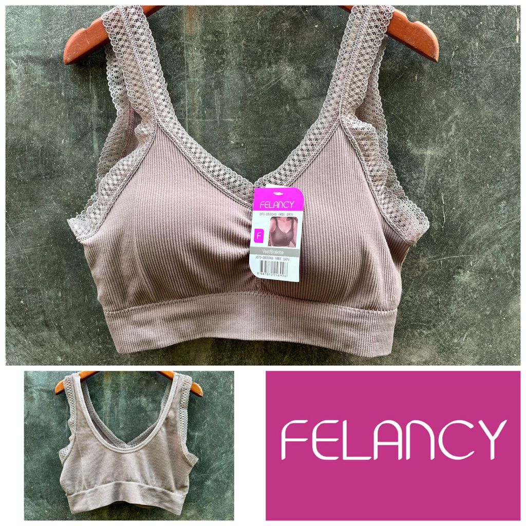 SALE CODE BF048 BRN Bralette Felancy