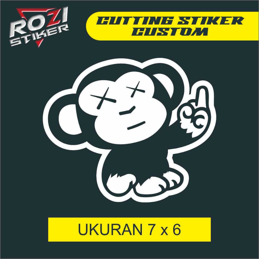 

STIKER CUTTING MONYET FUCEK