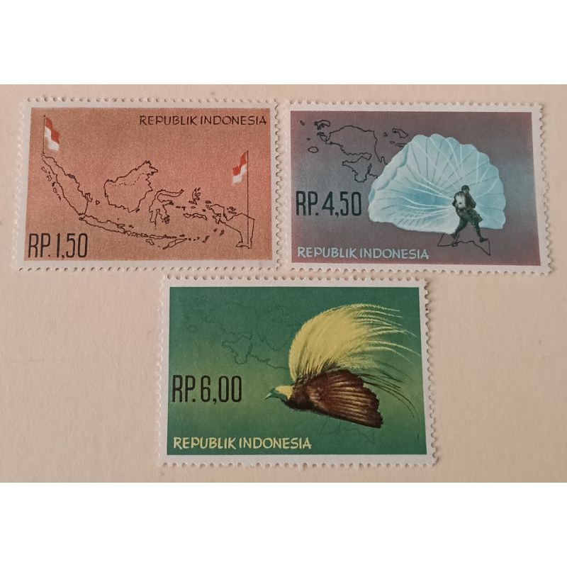 

Prangko Lawas Indonesia Set Komplit Merah Putih THN 1963