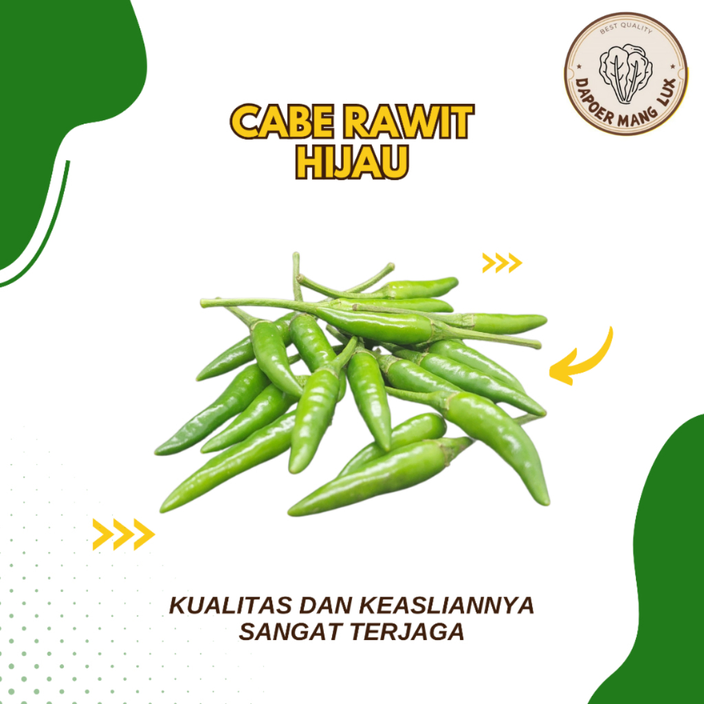 

CABAI RAWIT HIJAU FRESH BEST QUALITY