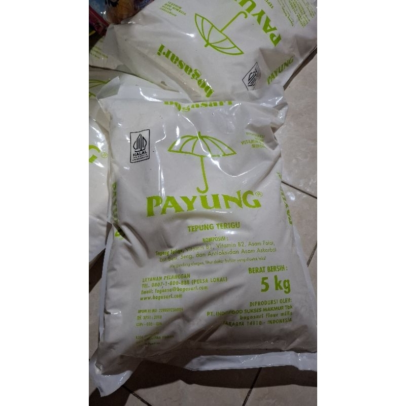 

TEPUNG TERIGU CAP PAYUNG 5KG