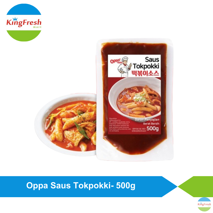 

Oppa Tokpokki Sauce 500 gr