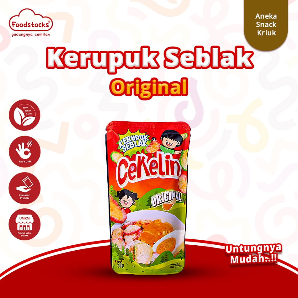 

Snack Cekelin Keripik Seblak Original