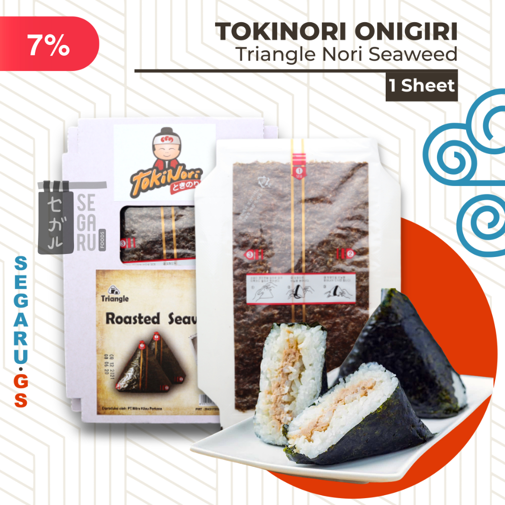 

Tokinori Nori Onigiri | Nori Wrapper Onigiri Triangle