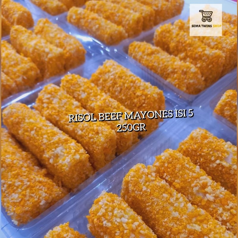 

RISOL BEEF MAYONES ISI 5 FROZEN - 250GR