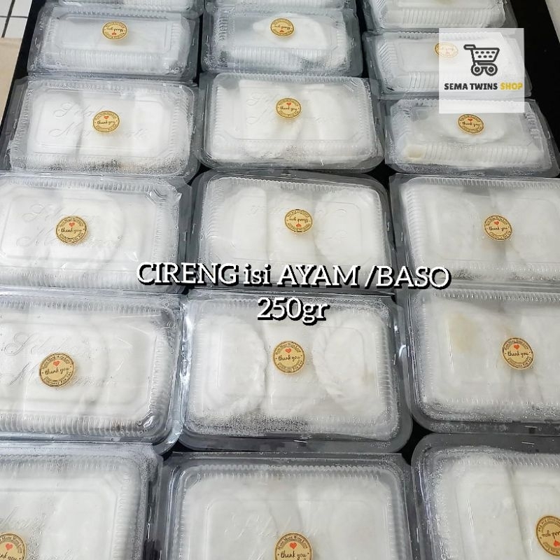 

CIRENG PEDAS isi AYAM / BASO FROZEN - 250GR