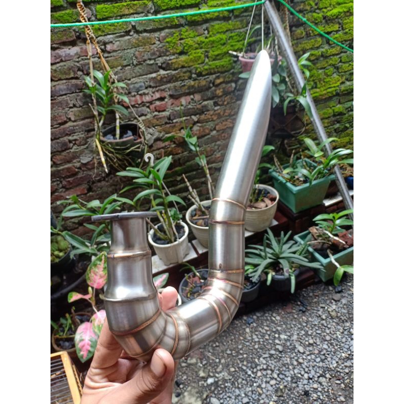 Knalpot mesin semprot mesin mini gp