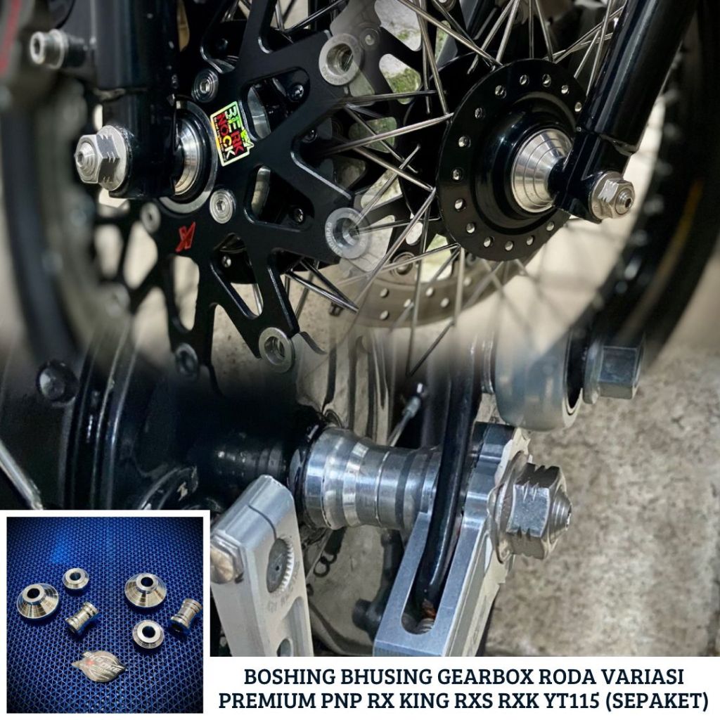 BOSHING  GEARBOX RODA VARIASI PREMIUM PNP RX KING RXS YT115 ( SEPAKET )