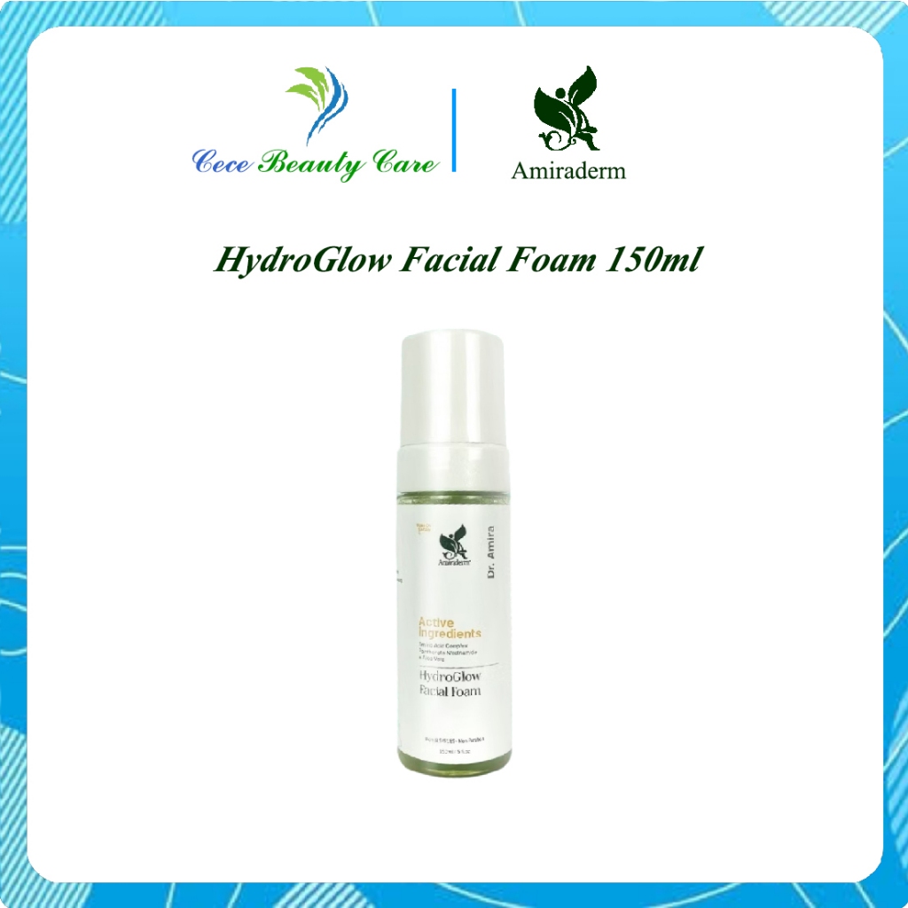 Amiraderm HydroGlow Facial Foam - Professional Grade Skincare