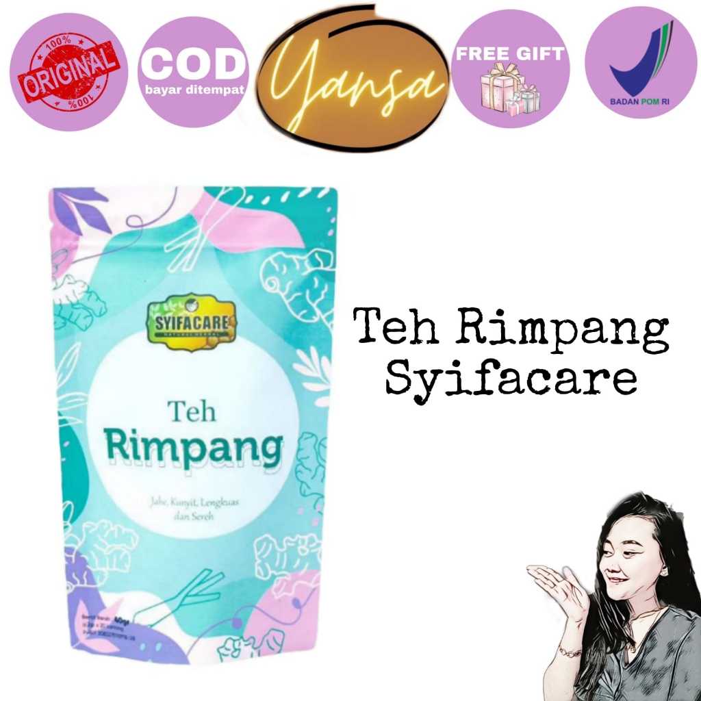 

Teh Rimpang BPOM Syifacare | Minuman Rempah ala JSR | Teh Diet Detox | Pelangsing Herbal | Imunitas