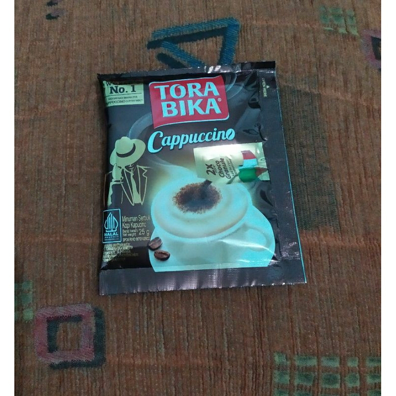 

kopi torabika cappucino 1 sachet