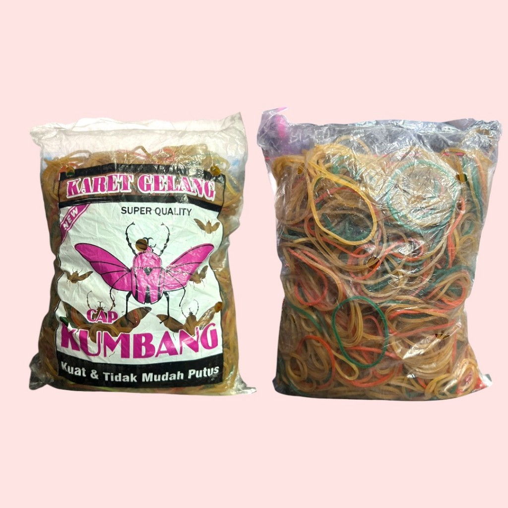

KARET GELANG PENTIL CAP KUMBANG / KARET GELANG / KARET PENTIL 500 gr