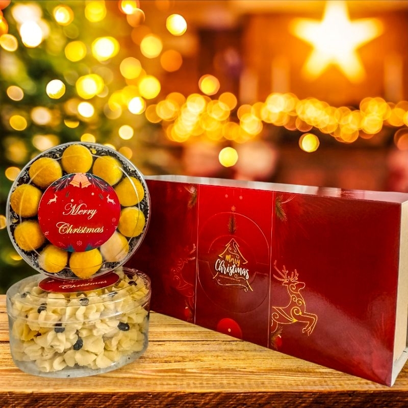 

promo!!! hampers natal,christmas murah free hangtag natal