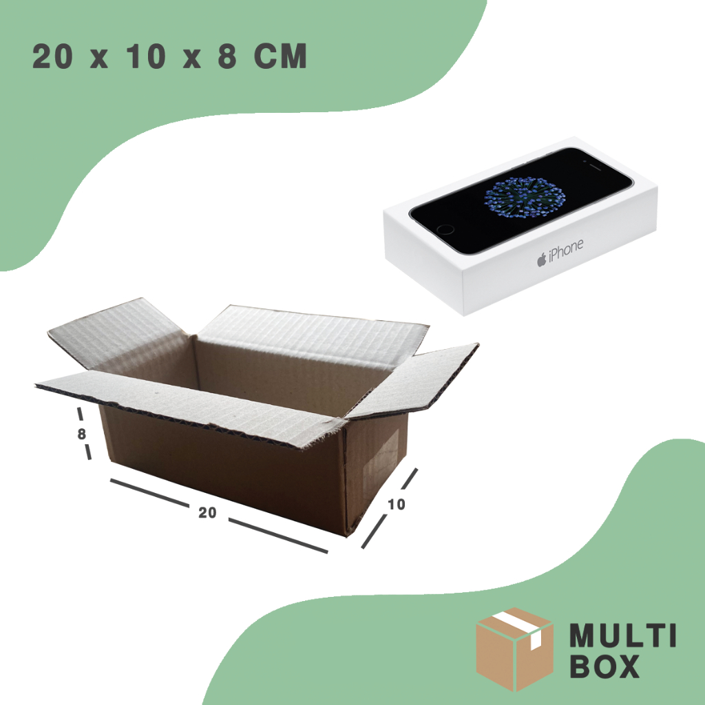 

Kardus Box Karton Packing Polos 20x10x8 Dus Kotak Handphone HP Mini Kecil