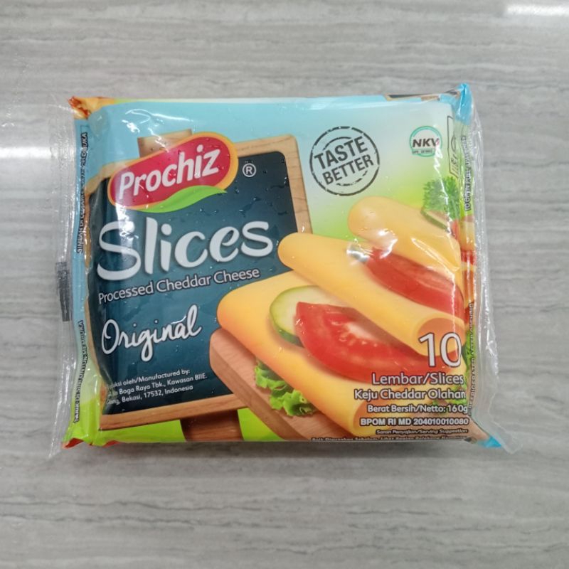 

PROCHIZ Keju Slice ORI isi 10 lembar