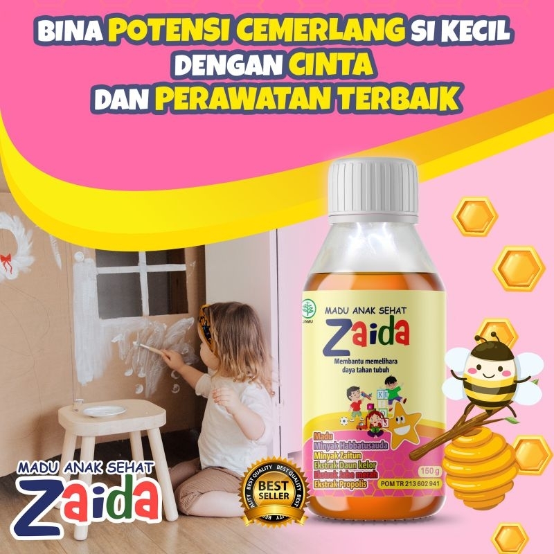 

ZAIDA Madu Anak Sehat Zaida 150g