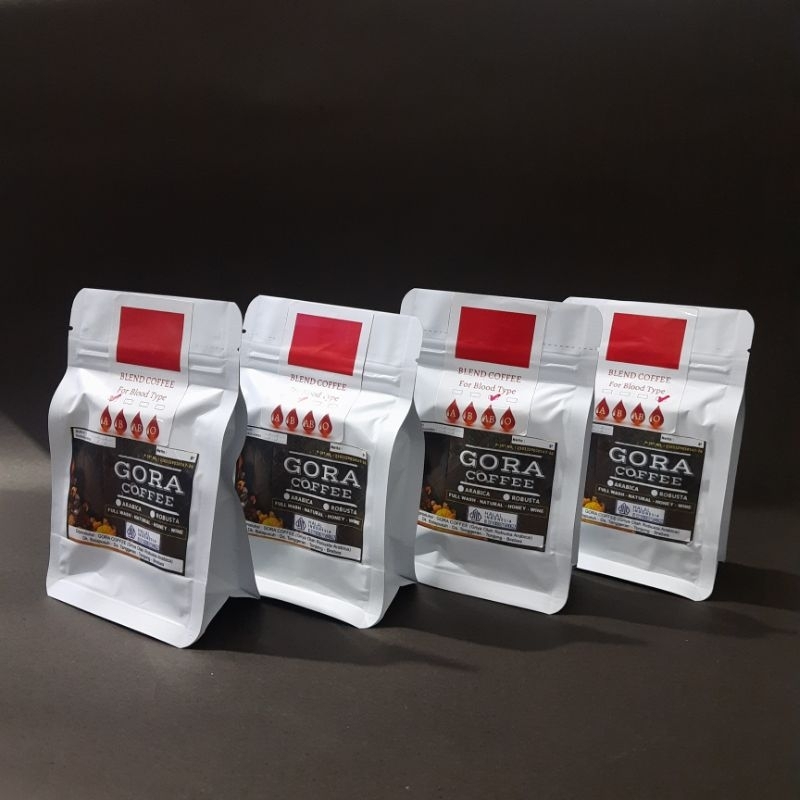 

BLEND COFFEE FOR BLOOD TYPE || GORA COFFEE 100 gr