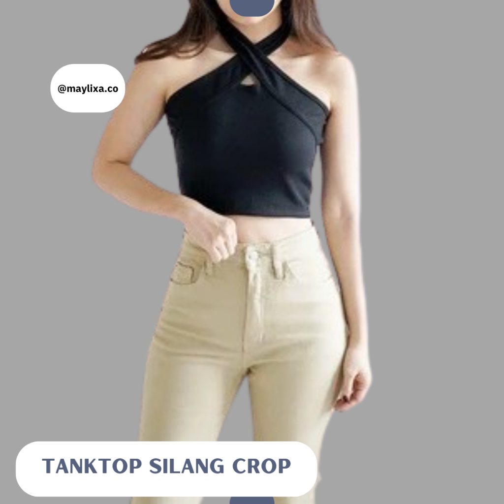 Tanktop Silang Crop