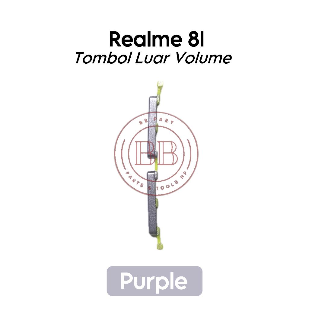 Tombol Luar Volume Realme 8i / RMX3151 - Button