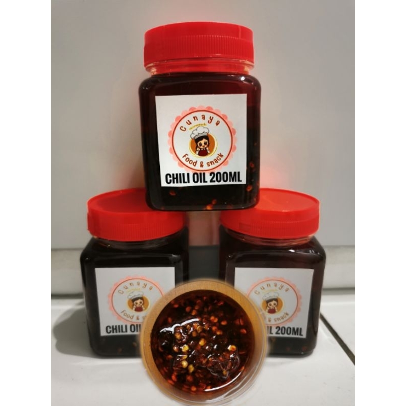 

Sambal Sambel Chili Oil Udang Ebi Pedas Hot Halal 200ML