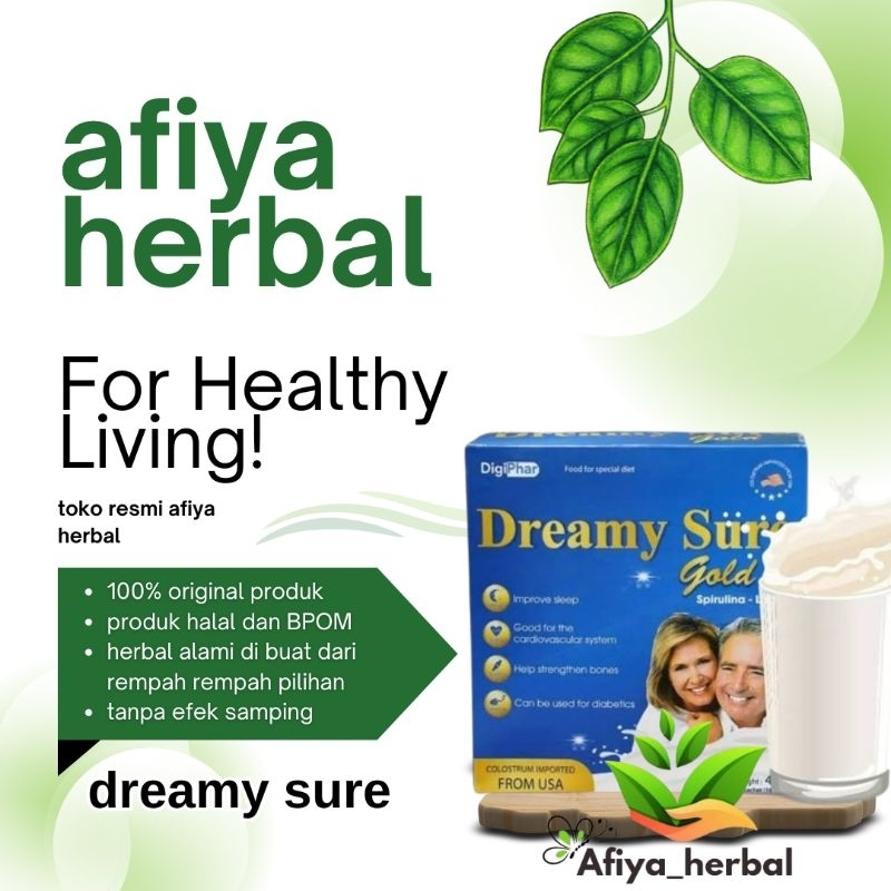 

DREAMY SURE GOLD IMPOR SUSU UNTUK INSOMNIA & GANGGUAN TIDUR