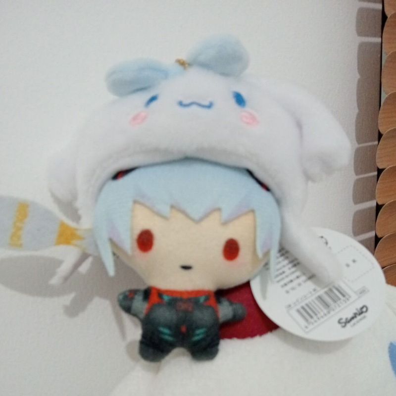 Rei Ayanami plush cinnamoroll sumikko cape keychain official original