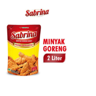 

REJEKI MART- Sabrina Minyak Goreng Hemas Berkulitas 2 Liter
