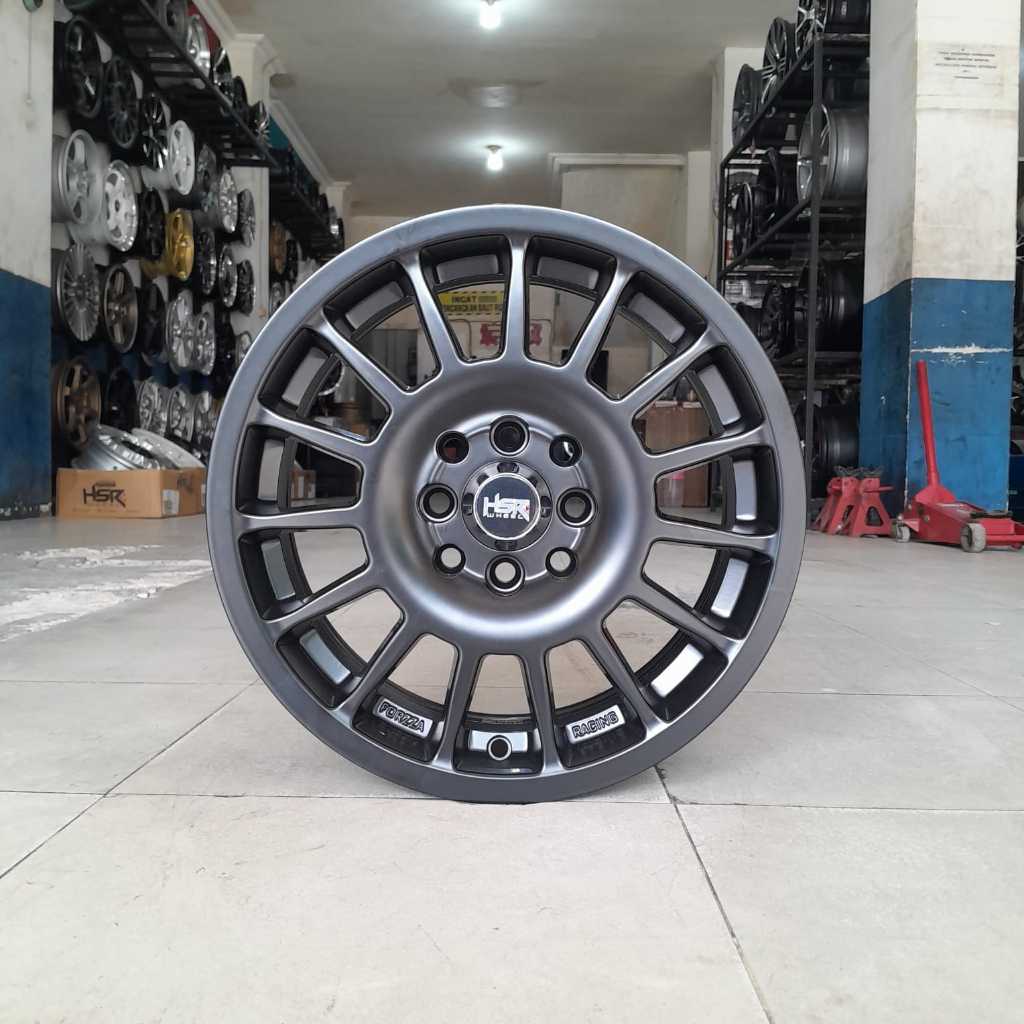 Velg mobil ring 15 model rally untuk Nissan March Livina Evalia dll hsr Takasaki r15