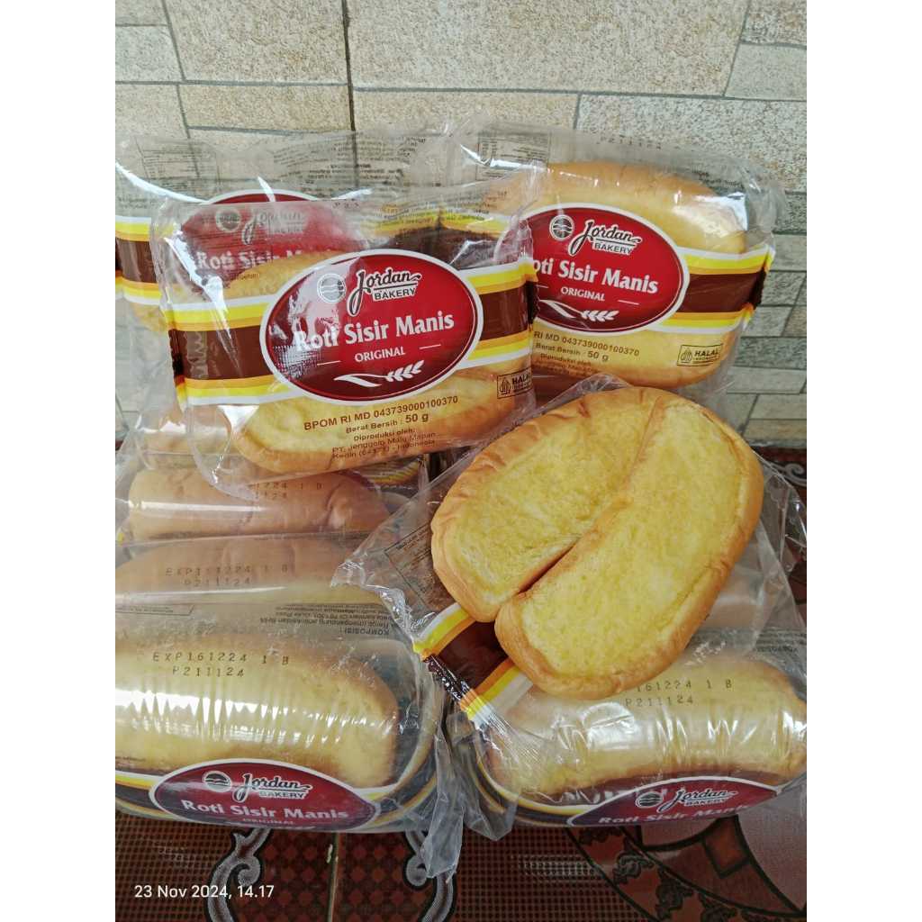 

AR Snack Jordan Bakery Roti Sisir Manis Original