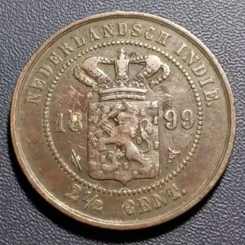 Koleksi 2½ Cent Nederlands Indie Tahun 1899