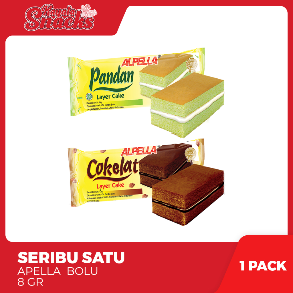 

SERIBU SATU Alpella Bolu 8gr - 1 Box x 24 Pcs