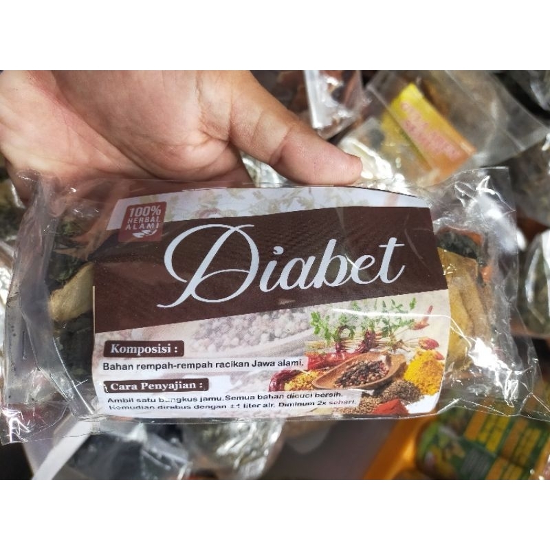 

Jamu diabet - spesial ramuan Jawa - isi 5 bungkus - membantu pengobatan kencing manis - menyetabilkan kadar Gula - herbal diabetes