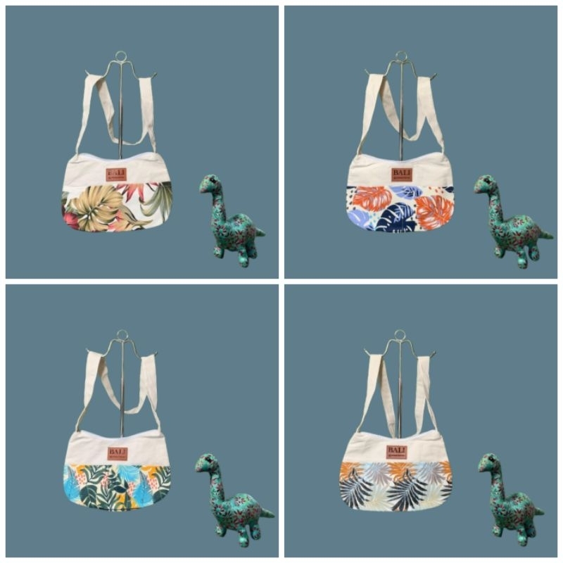 GROSIIN | TAS KANVAS GREY SLEMPANG KECIL | TOTEBAG | TAS WANITA