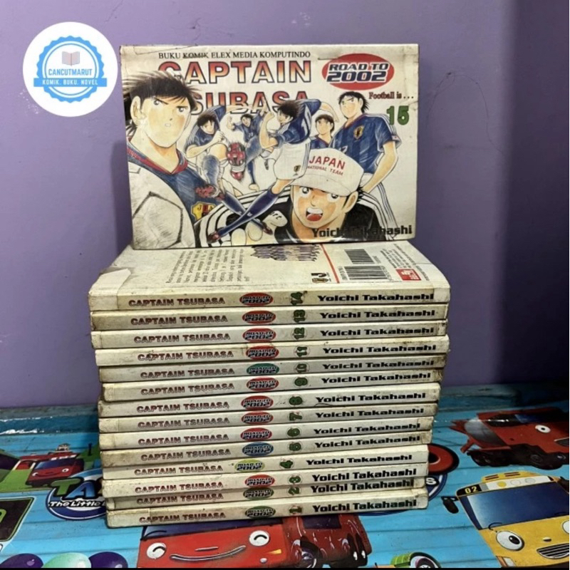Komik Captain Tsubasa Vol. 1-15 Tamat