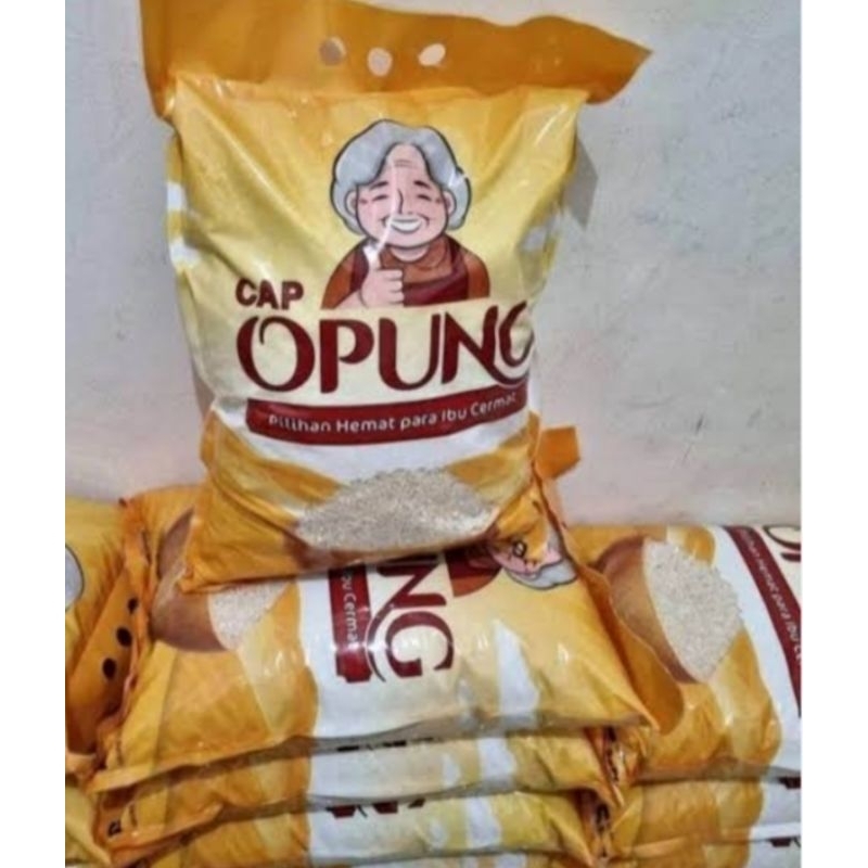 

Beras opung konomis putih dan mulus 5kg